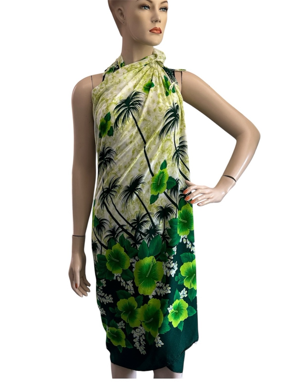 Aloha Fashion Floral Sarong Beach Cover Up